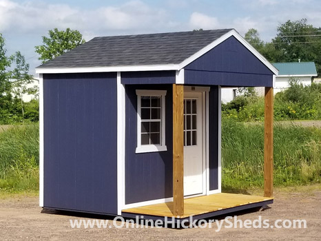 Hickory Sheds Utility Front Porch Small with Single Window